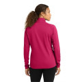 Sport-Tek Women's Sport-Wick Textured 1/4-Zip Pullover.