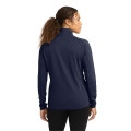 Sport-Tek Women's Sport-Wick Textured 1/4-Zip Pullover.