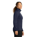 Sport-Tek Women's Sport-Wick Textured 1/4-Zip Pullover.