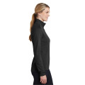 Sport-Tek Women's Sport-Wick Textured 1/4-Zip Pullover.