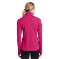 Sport-Tek Women's Sport-Wick Textured 1/4-Zip Pullover.