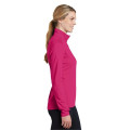Sport-Tek Women's Sport-Wick Textured 1/4-Zip Pullover.