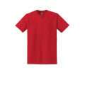 Gildan - DryBlend 50 Cotton/50 Poly Pocket T-Shirt.