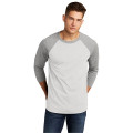 Next Level Apparel Adult Tri-Blend 3/4-Sleeve Raglan Tee.