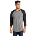 Next Level Apparel Adult Tri-Blend 3/4-Sleeve Raglan Tee.