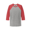 Next Level Apparel Adult Tri-Blend 3/4-Sleeve Raglan Tee.
