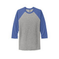 Next Level Apparel Adult Tri-Blend 3/4-Sleeve Raglan Tee.