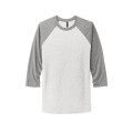 Next Level Apparel Adult Tri-Blend 3/4-Sleeve Raglan Tee.