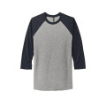 Next Level Apparel Adult Tri-Blend 3/4-Sleeve Raglan Tee.