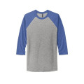 Next Level Apparel Adult Tri-Blend 3/4-Sleeve Raglan Tee.