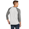 Next Level Apparel Adult Tri-Blend 3/4-Sleeve Raglan Tee.