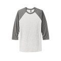 Next Level Apparel Adult Tri-Blend 3/4-Sleeve Raglan Tee.