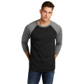 Next Level Apparel Adult Tri-Blend 3/4-Sleeve Raglan Tee.