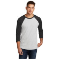 Next Level Apparel Adult Tri-Blend 3/4-Sleeve Raglan Tee.