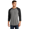 Next Level Apparel Adult Tri-Blend 3/4-Sleeve Raglan Tee.