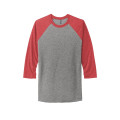 Next Level Apparel Adult Tri-Blend 3/4-Sleeve Raglan Tee.