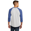 Next Level Apparel Adult Tri-Blend 3/4-Sleeve Raglan Tee.