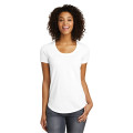 District Women's Fitted Very Important Tee Scoop Neck.