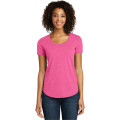 District Women's Fitted Very Important Tee Scoop Neck.