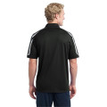 Sport-Tek Tricolor Shoulder Micropique Sport-Wick Polo.