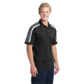 Sport-Tek Tricolor Shoulder Micropique Sport-Wick Polo.