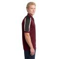 Sport-Tek Tricolor Shoulder Micropique Sport-Wick Polo.
