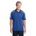 Sport-Tek Tricolor Shoulder Micropique Sport-Wick Polo.