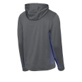 Sport-Tek Sport-Wick Fleece Colorblock Hooded Pullover.