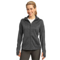 Sport-Tek Women's Tech Fleece Full-Zip Hooded Jacket.