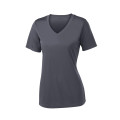 Sport-Tek Women's PosiCharge Competitor V-Neck Tee.