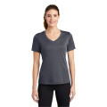 Sport-Tek Women's PosiCharge Competitor V-Neck Tee.