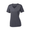 Sport-Tek Women's PosiCharge Competitor V-Neck Tee.