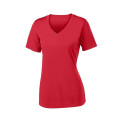 Sport-Tek Women's PosiCharge Competitor V-Neck Tee.