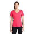 Sport-Tek Women's PosiCharge Competitor V-Neck Tee.