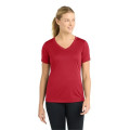 Sport-Tek Women's PosiCharge Competitor V-Neck Tee.