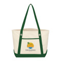 Medium Cotton Canvas Sailing Tote Bag