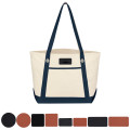 Medium Cotton Canvas Sailing Tote Bag