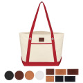 Medium Cotton Canvas Sailing Tote Bag