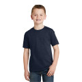Hanes - Youth EcoSmart 50/50 Cotton/Poly T-Shirt.