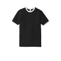 American Apparel Fine Jersey Ringer T-Shirt.