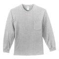 Port & Company - Long Sleeve Essential Pocket Tee.