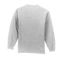 Port & Co Long Sleeve Essential Pocket Tee.
