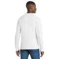 Port & Co Long Sleeve Essential Pocket Tee.