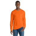 Port & Co Long Sleeve Essential Pocket Tee.
