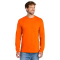 Port & Co Long Sleeve Essential Pocket Tee.