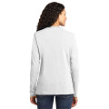 Port & Co Women's Long Sleeve Core Cotton Tee.