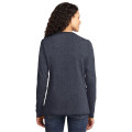 Port & Co Women's Long Sleeve Core Cotton Tee.