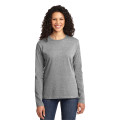 Port & Co Women's Long Sleeve Core Cotton Tee.