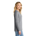 Port & Co Women's Long Sleeve Core Cotton Tee.