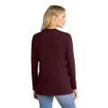 Port & Co Women's Long Sleeve Core Cotton Tee.